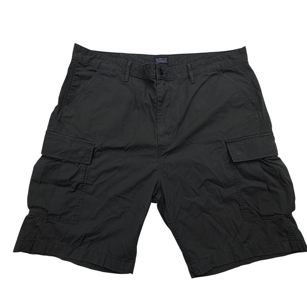 Levi's Cargo WaterLess Shorts Mens 40 Cotton Multi Pocket Casual Utility